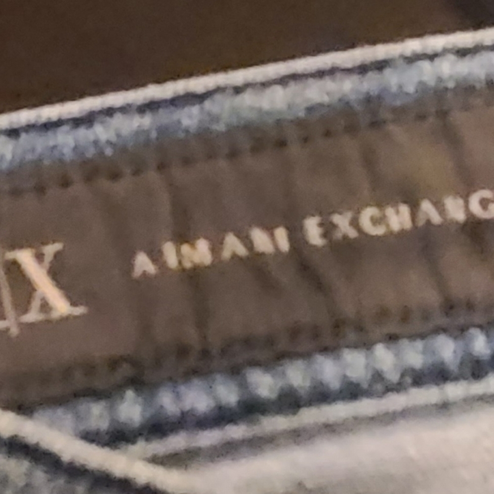 #100 - Armani Echange Blue Denim Skinny Jeans, 27 - Picture 3 of 8
